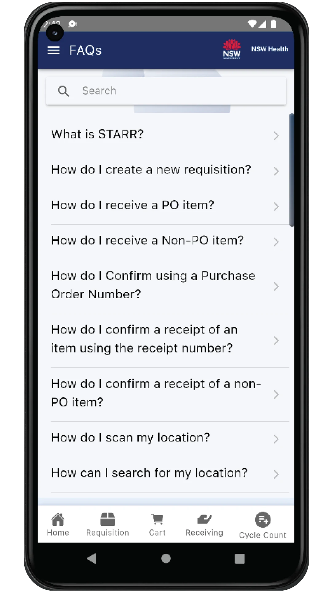 STARR screenshot